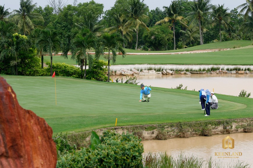 Sân golf sông bé - Tiện ích ngoại khu dự án Đông Hưng