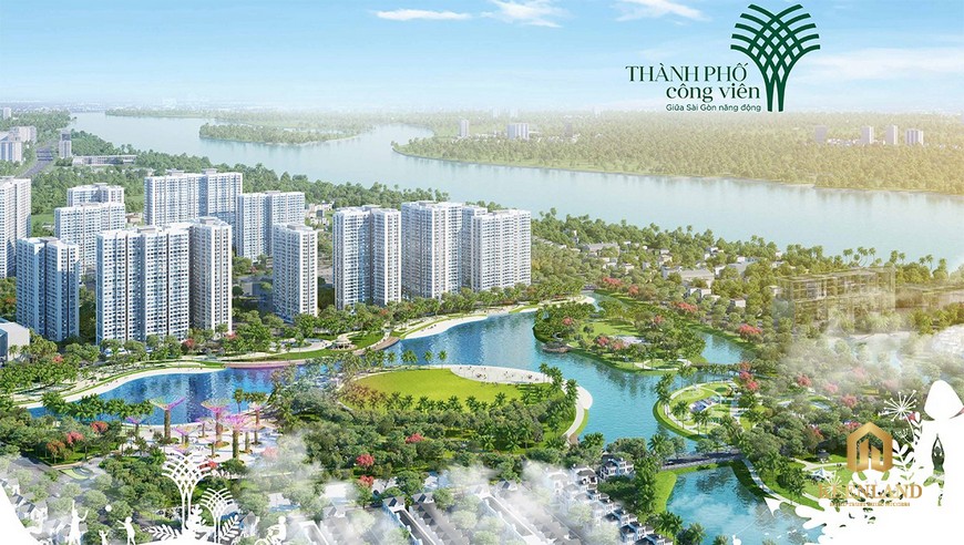 Phối cảnh dự án siêu đô thị Vinhomes Grand Park Quận 9