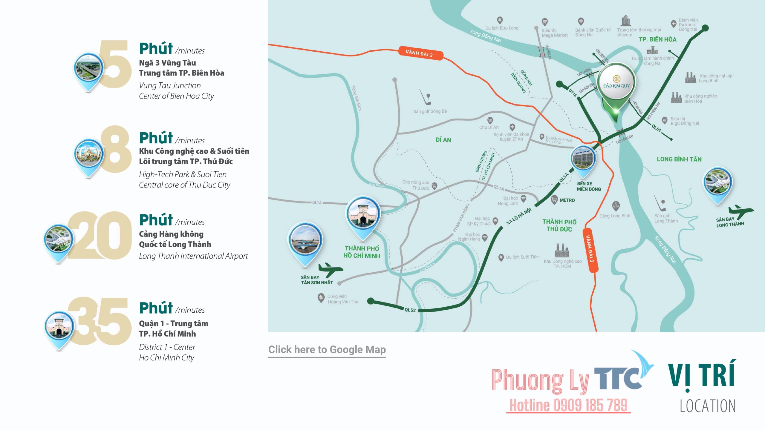 vị trí đảo kim quy
