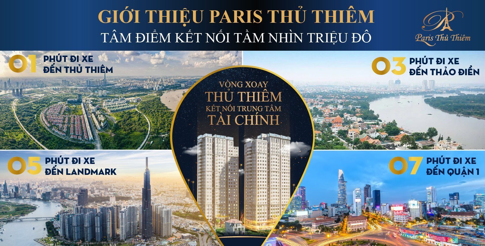 Tiện ích Paris Hoàng Kim