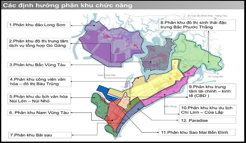 Chí Linh Center nằm trong khu đô thị Bắc Vũng Tàu