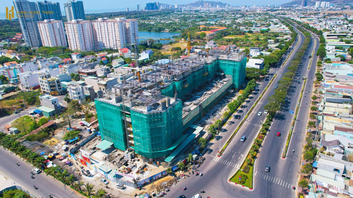 Tiến độ Chí Linh Center Tháng 03/2023