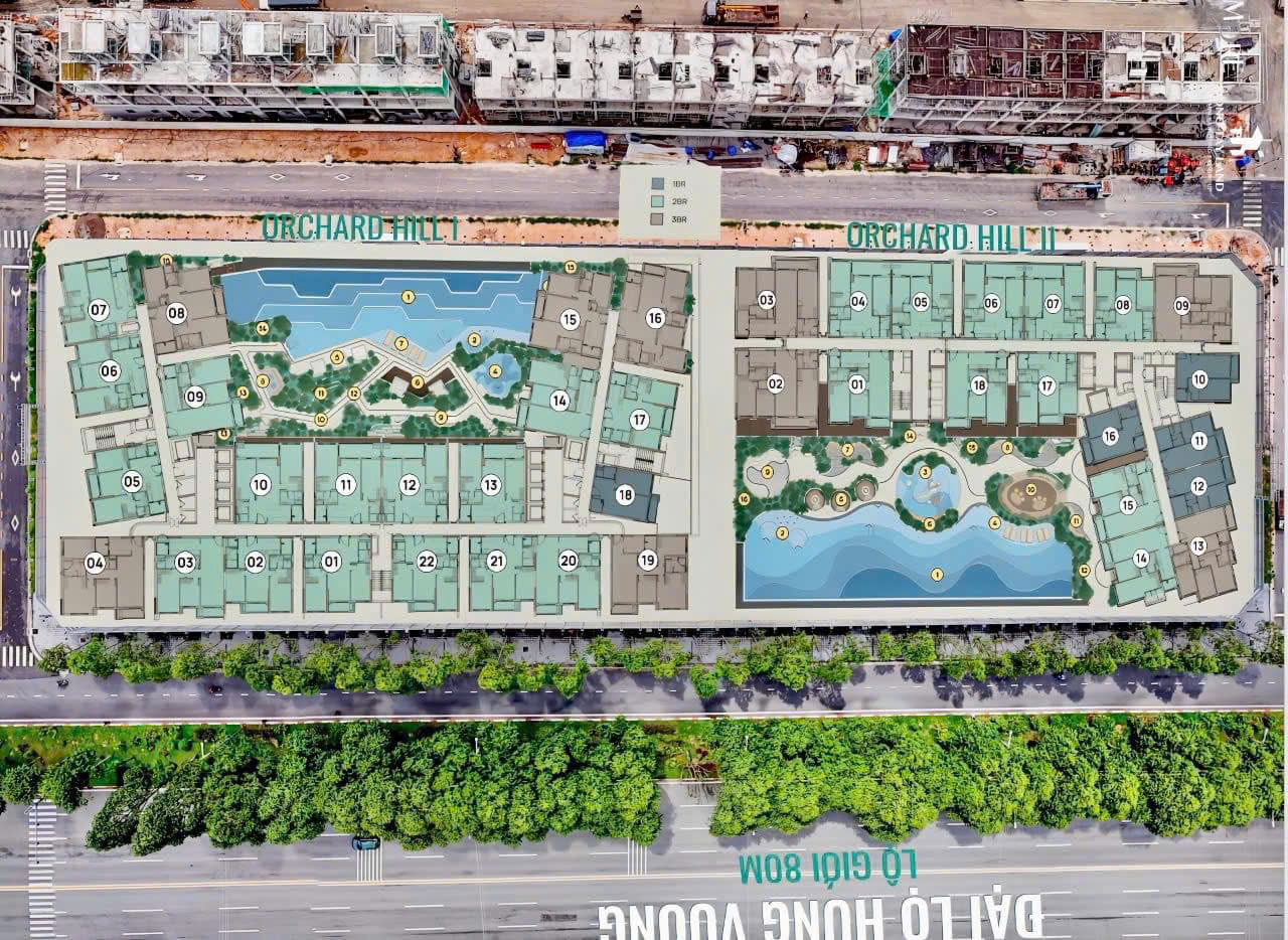 View 360 độ Orchard Hill: Nơi Tận Hưởng Cuộc Sống Đẳng Cấp Giữa Lòng Thành Phố